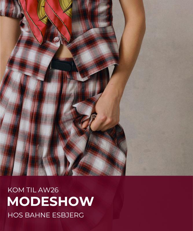 Modeshow AW26 hos Bahne Esbjerg – 10. september kl. 19:00